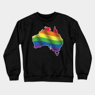 Australia Pride LGBTQ Crewneck Sweatshirt